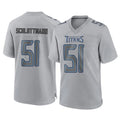 Tuec T.Titans #51 Austin Schlottmann Player Gray Atmosphere Fashion Home Game Stitched Jerseys