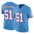 Tuec T.Titans #51 Austin Schlottmann Player Light Blue Limited Vapor F.U.S.E. Home Game Stitched Jerseys