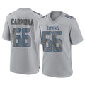 Tuec T.Titans #66 Fernando Carmona Jr. Player Gray Atmosphere Fashion Home Game Stitched Jerseys