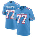 Tuec T.Titans #77 Peter Skoronski Player Light Blue 2026 Game Home Stitched Jerseys