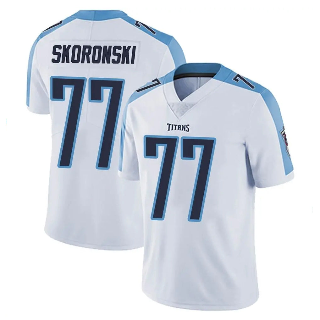 Tuec T.Titans #77 Peter Skoronski Player White Limited Vapor Untouchable Home Game Stitched Jerseys