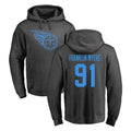 Tuec T.Titans #91 John Franklin-Myers Player Ash One Color Pullover Hoodies Home Game Stitched Jerseys