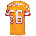 Tuec TB.Buccaneers 1993 #56 Hardy Nickerson Mitchell & Ness Orange Authentic Throwback Retired Player Jersey