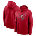 Tuec TB.Buccaneers  Blank Player Red LOGO Pullover Hoodie Home Game Stitched Jerseys