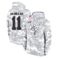 Tuec TB.Buccaneers #11 Jalen McMillan Player Arctic Camo Limited Salute to Service Pullover Hoodies Game Stitched Jerseys
