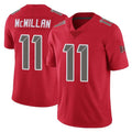 Tuec TB.Buccaneers #11 Jalen McMillan Player Red Limited Color Rush Home Game Stitched Jerseys