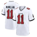 Tuec TB.Buccaneers #11 Jalen McMillan Player White Home Game Stitched Jerseys
