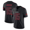 Tuec TB.Buccaneers #15 Tez Johnson Player Black Impact Limited Home Game Stitched Jerseys