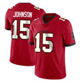 Tuec TB.Buccaneers #15 Tez Johnson Player Red Limited Vapor Home Game Stitched Jerseys
