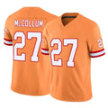 Tuec TB.Buccaneers #27 Zyon McCollum Player Orange Limited Vapor F.U.S.E. Home Game Stitched Jerseys