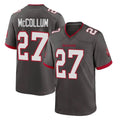Tuec TB.Buccaneers #27 Zyon McCollum Player Pewter Alternate Home Game Stitched Jerseys