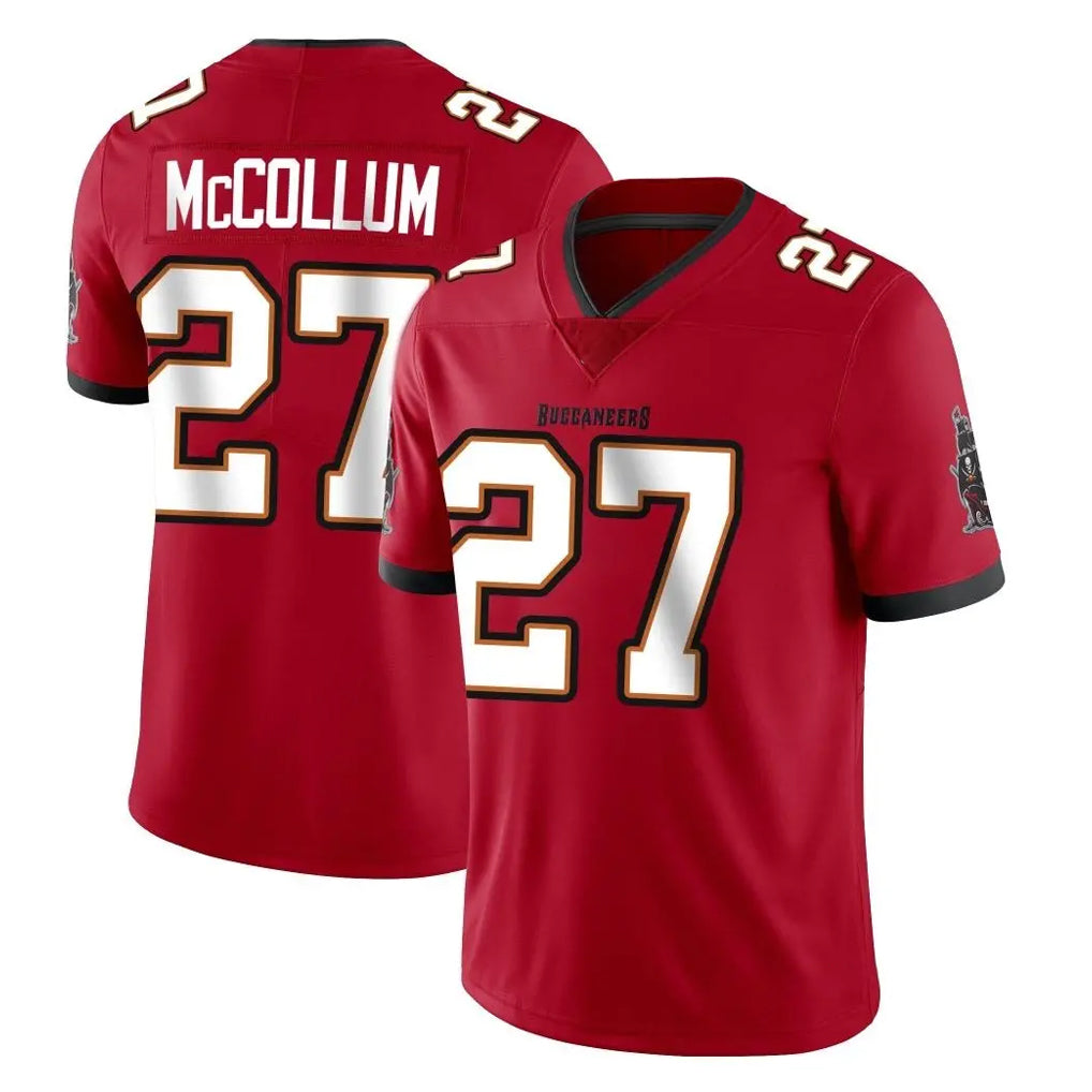 Tuec TB.Buccaneers #27 Zyon McCollum Player Red Limited Vapor F.U.S.E. Home Game Stitched Jerseys