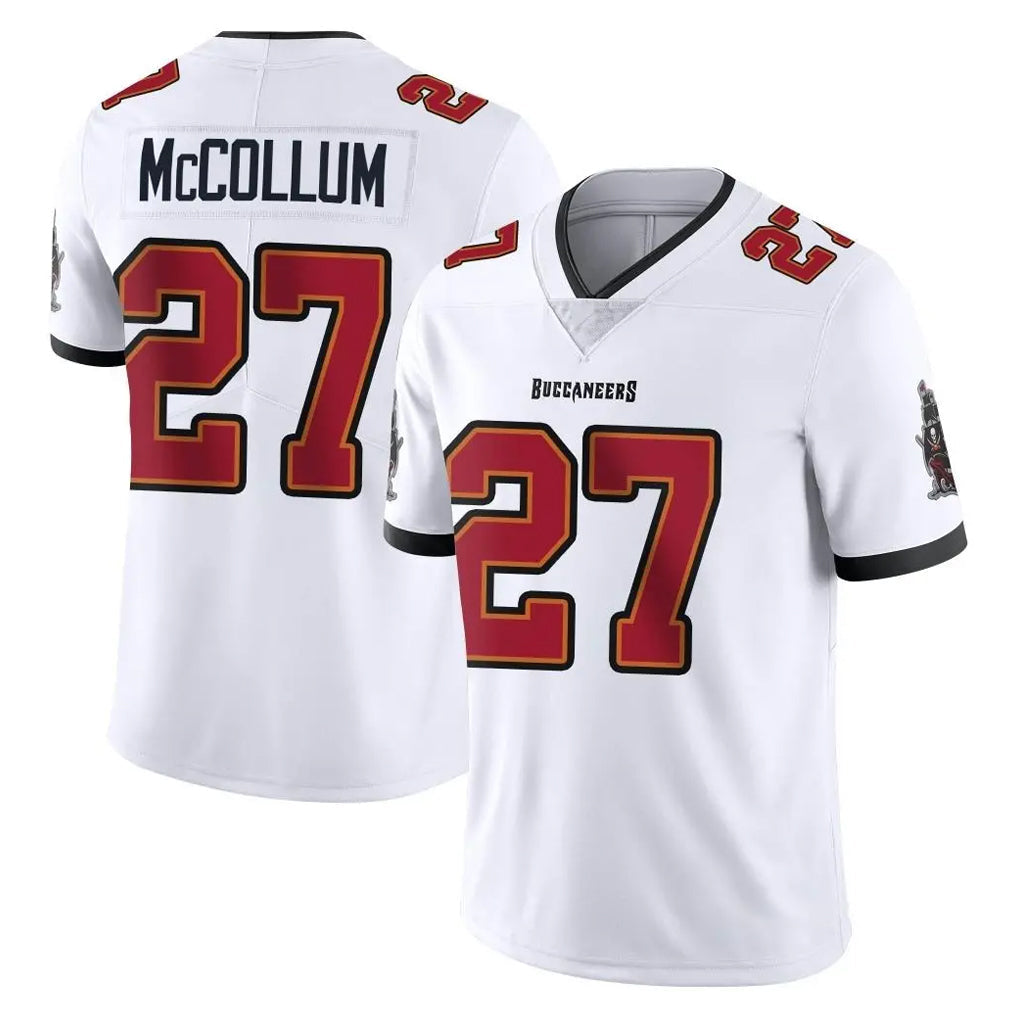 Tuec TB.Buccaneers #27 Zyon McCollum Player White Limited Vapor Untouchable Home Game Stitched Jerseys