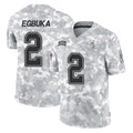 Tuec TB.Buccaneers #2 Emeka Egbuka Player Arctic Camo Limited Salute To Service Home Game Stitched Jerseys