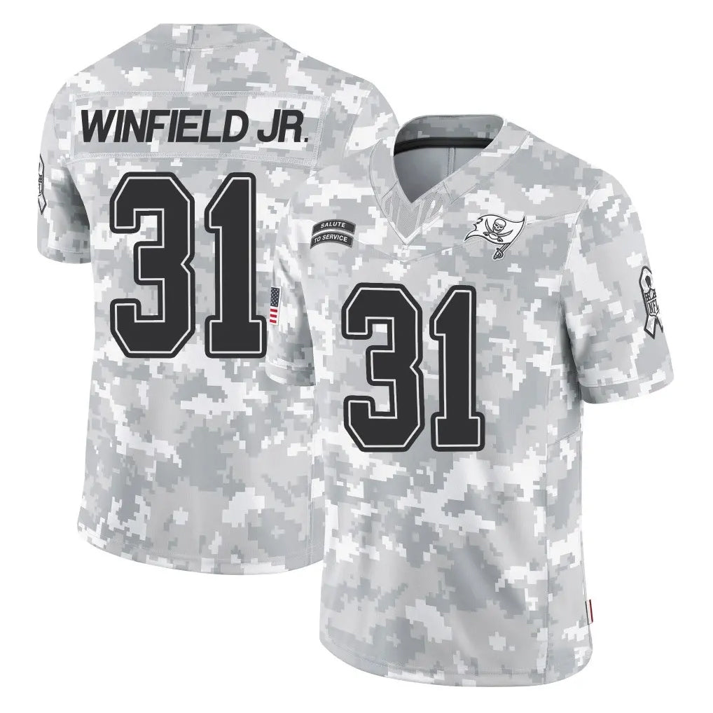 Tuec TB.Buccaneers #31 Antoine Winfield Jr. Player Arctic Camo Limited Salute To Service Home Game Stitched Jerseys