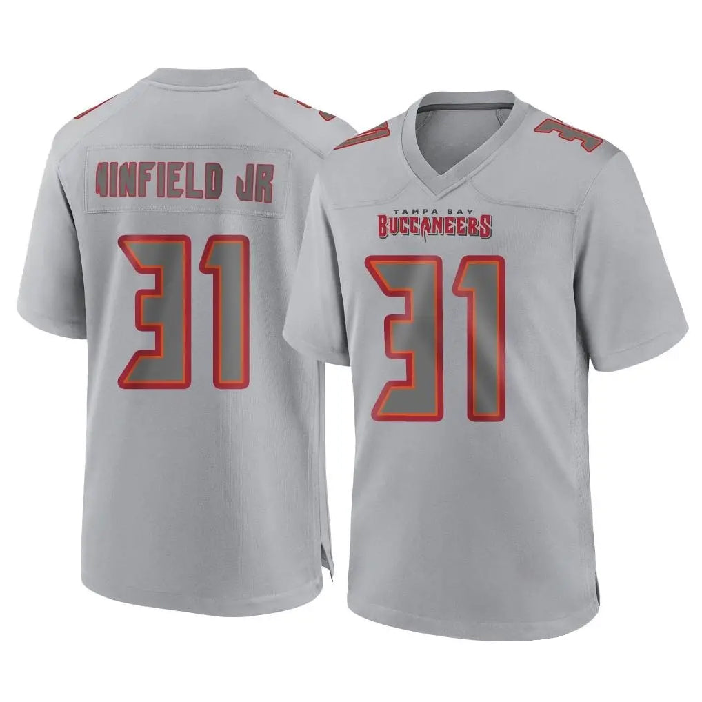 Tuec TB.Buccaneers #31 Antoine Winfield Jr. Player Gray Atmosphere Fashion Home Game Stitched Jerseys