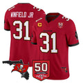 Tuec TB.Buccaneers #31 Antoine Winfield Jr. Player Red Limited 2026 Season Vapor F.U.S.E. Home Game Stitched Jerseys