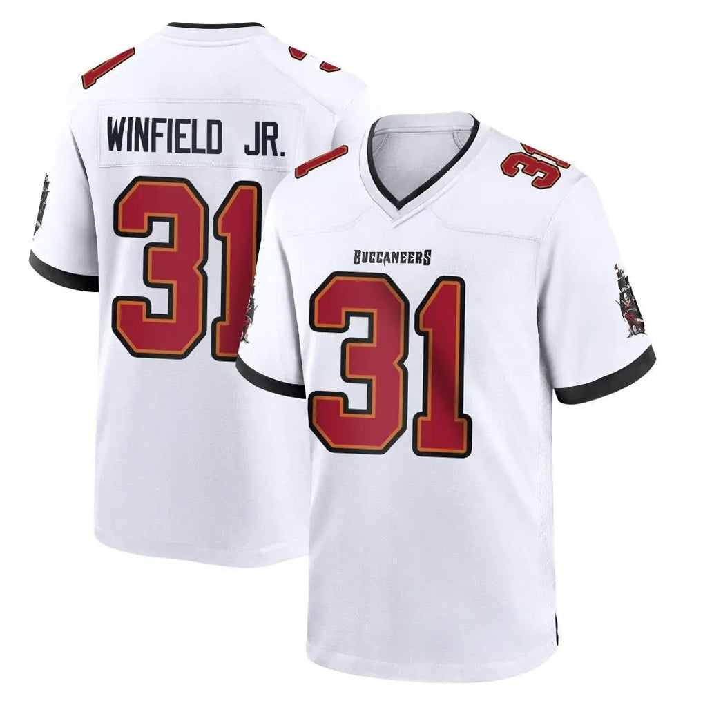 Tuec TB.Buccaneers #31 Antoine Winfield Jr. Player White Home Game Stitched Jerseys