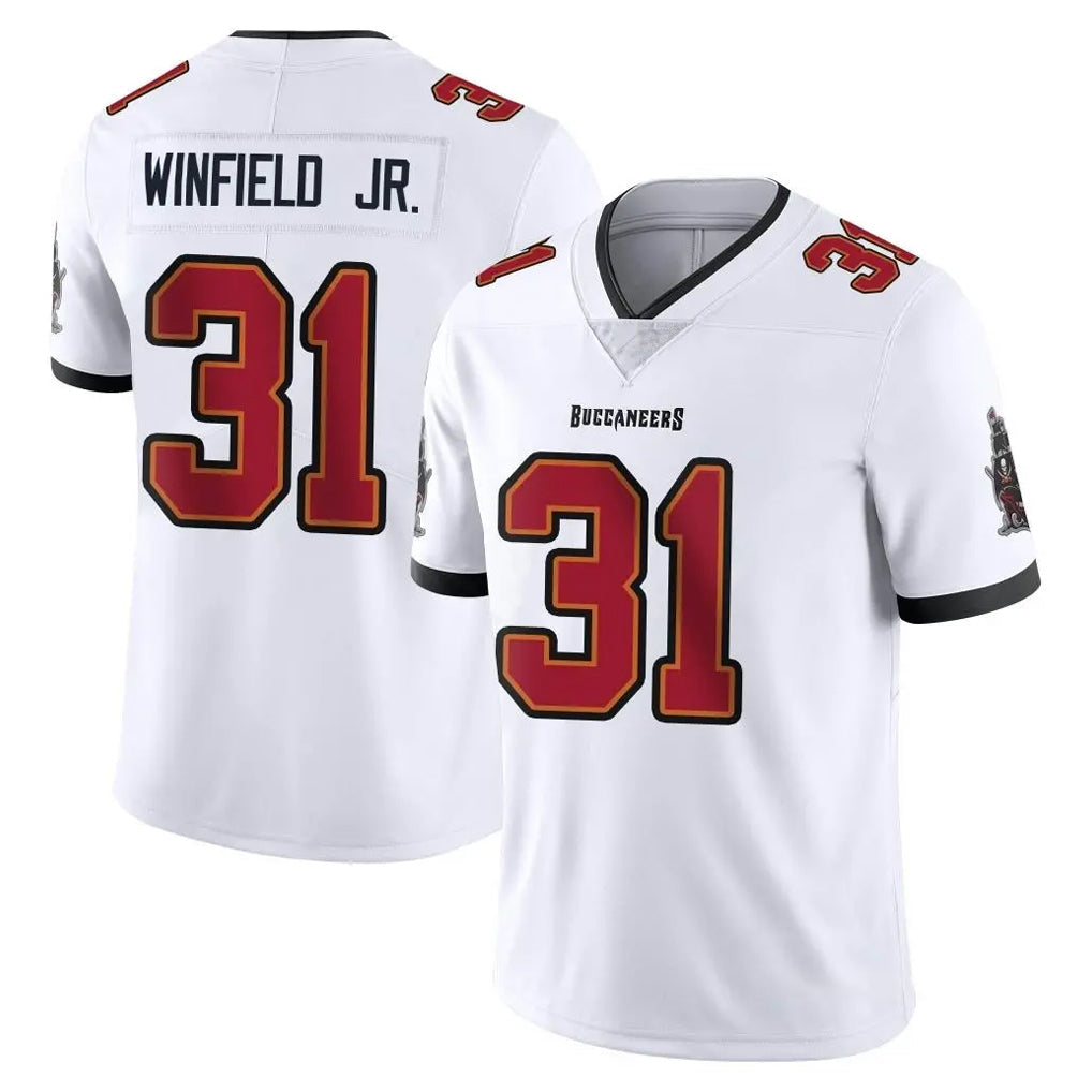 Tuec TB.Buccaneers #31 Antoine Winfield Jr. Player White Limited Vapor Untouchable Home Game Stitched Jerseys