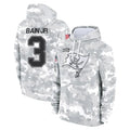 Tuec TB.Buccaneers #3 Rueben Bain Jr. Player Arctic Camo Limited Salute to Service Pullover Hoodies Game Stitched Jerseys