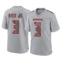 Tuec TB.Buccaneers #3 Rueben Bain Jr. Player Gray Atmosphere Fashion Home Game Stitched Jerseys