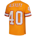 Tuec TB.Buccaneers #40 Mike Alstott Mitchell & Ness Orange Legacy Replica Stitched Puhic Jersey