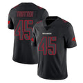 Tuec TB.Buccaneers #45 Josiah Trotter Player Black Impact Limited Home Game Stitched Jerseys