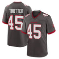 Tuec TB.Buccaneers #45 Josiah Trotter Player Pewter Alternate Home Game Stitched Jerseys