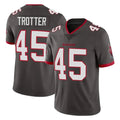 Tuec TB.Buccaneers #45 Josiah Trotter Player Pewter Limited Alternate Vapor Home Game Stitched Jerseys