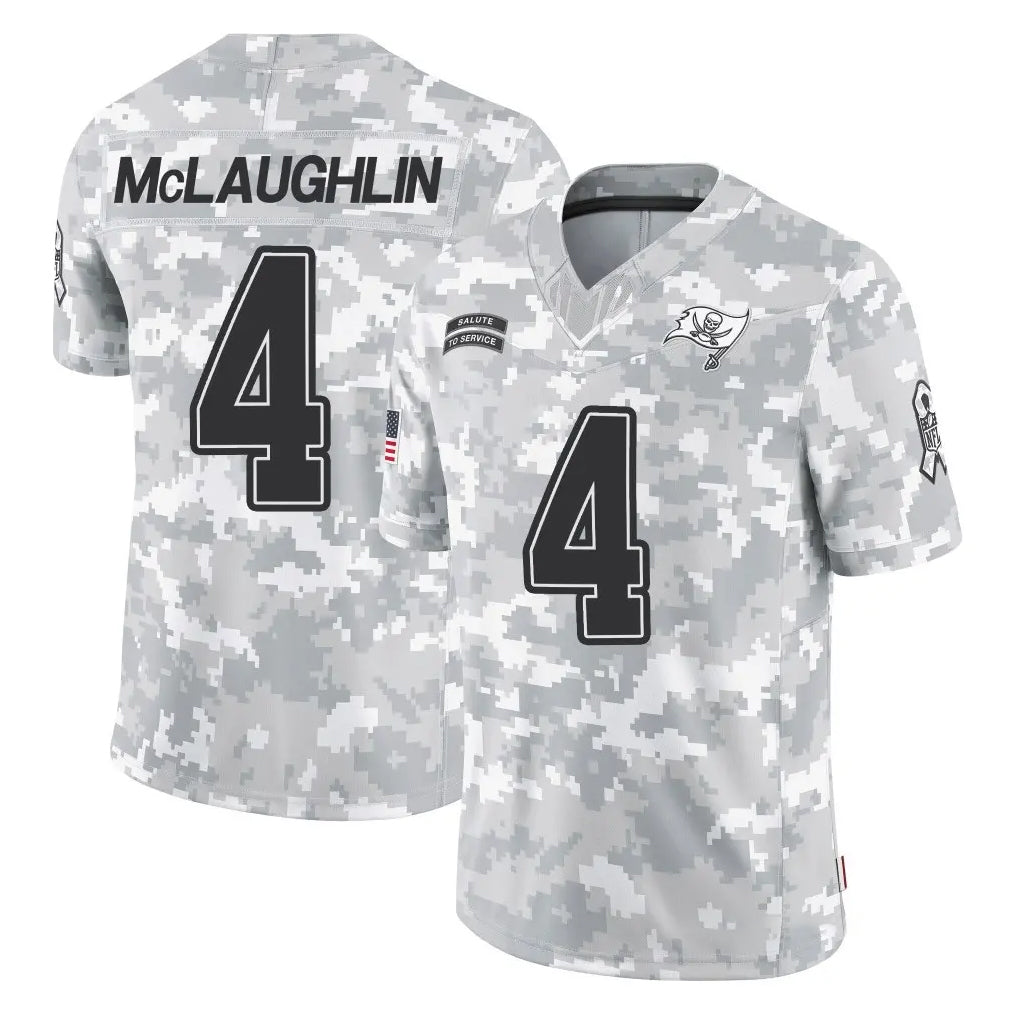 Tuec TB.Buccaneers #4 Chase McLaughlin Player Arctic Camo Limited Salute To Service Home Game Stitched Jerseys