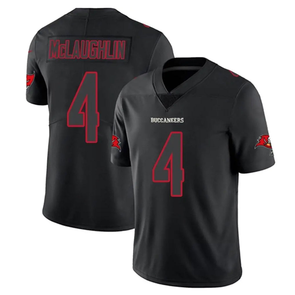 Tuec TB.Buccaneers #4 Chase McLaughlin Player Black Impact Limited Home Game Stitched Jerseys