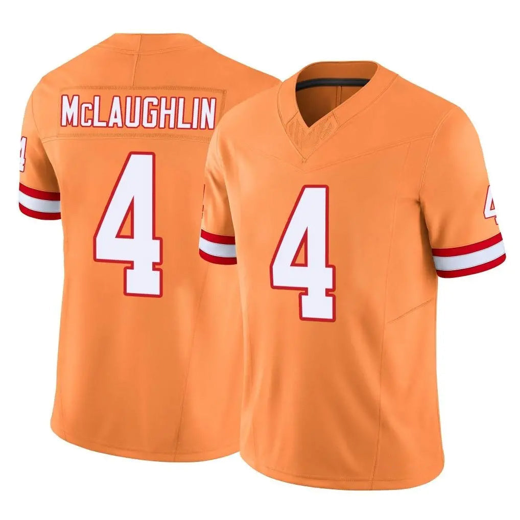 Tuec TB.Buccaneers #4 Chase McLaughlin Player Orange Limited Vapor F.U.S.E. Home Game Stitched Jerseys