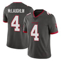 Tuec TB.Buccaneers #4 Chase McLaughlin Player Pewter Limited Alternate Vapor Home Game Stitched Jerseys