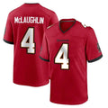 Tuec TB.Buccaneers #4 Chase McLaughlin Player Red Home Game Stitched Jerseys