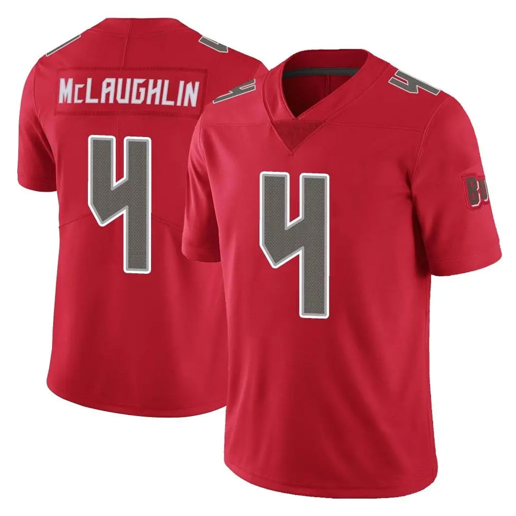 Tuec TB.Buccaneers #4 Chase McLaughlin Player Red Limited Color Rush Home Game Stitched Jerseys