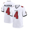 Tuec TB.Buccaneers #4 Chase McLaughlin Player White Home Game Stitched Jerseys