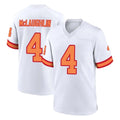 Tuec TB.Buccaneers #4 Chase McLaughlin Player White '76 Home Game Stitched Jerseys