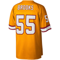 Tuec TB.Buccaneers #55 Derrick Brooks Mitchell & Ness Orange Big & Tall 1995 Legacy Retired Player Jersey