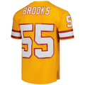 Tuec TB.Buccaneers #55 Derrick Brooks Mitchell & Ness Orange Legacy Replica Stitched Puhic Jersey