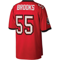 Tuec TB.Buccaneers #55 Derrick Brooks Mitchell & Ness Red Legacy Replica Stitched Puhic Jersey
