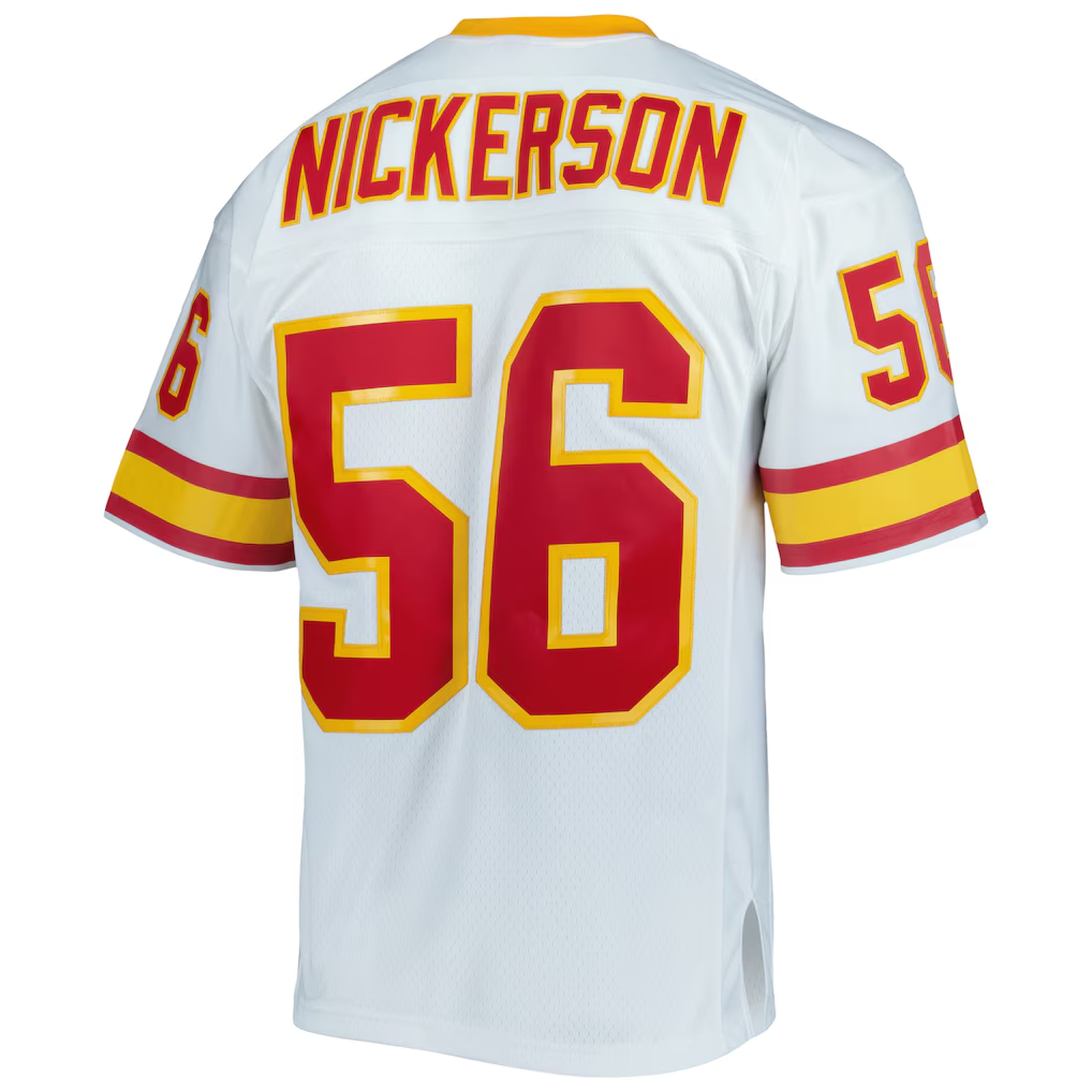 Tuec TB.Buccaneers #56 Hardy Nickerson Mitchell & Ness White Legacy Replica Jersey