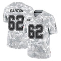 Tuec TB.Buccaneers #62 Graham Barton Player Arctic Camo Limited Salute To Service Home Game Stitched Jerseys