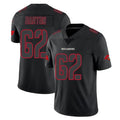 Tuec TB.Buccaneers #62 Graham Barton Player Black Impact Limited Home Game Stitched Jerseys
