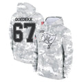 Tuec TB.Buccaneers #67 Luke Goedeke Player Arctic Camo Limited Salute to Service Pullover Hoodies Game Stitched Jerseys