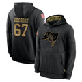 Tuec TB.Buccaneers #67 Luke Goedeke Player Black Salute to Service Sideline Performance Pullover Hoodies Home Game Stitched Jerseys