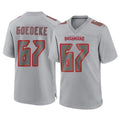 Tuec TB.Buccaneers #67 Luke Goedeke Player Gray Atmosphere Fashion Home Game Stitched Jerseys