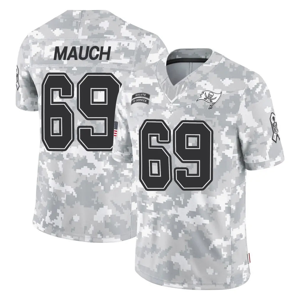 Tuec TB.Buccaneers #69 Cody Mauch Player Arctic Camo Limited Salute To Service Home Game Stitched Jerseys