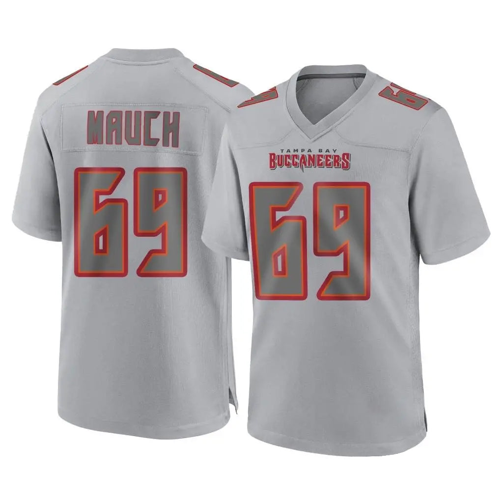 Tuec TB.Buccaneers #69 Cody Mauch Player Gray Atmosphere Fashion Home Game Stitched Jerseys
