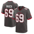 Tuec TB.Buccaneers #69 Cody Mauch Player Pewter Alternate Home Game Stitched Jerseys