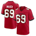 Tuec TB.Buccaneers #69 Cody Mauch Player Red Home Game Stitched Jerseys